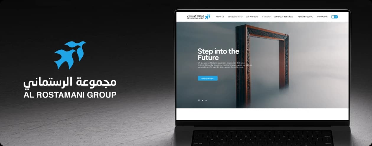 Al Rustamani Group — branded product showcase