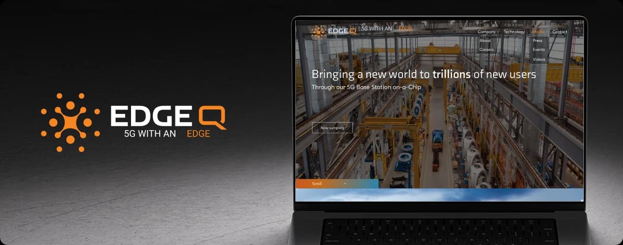 EdgeQ — branded product showcase