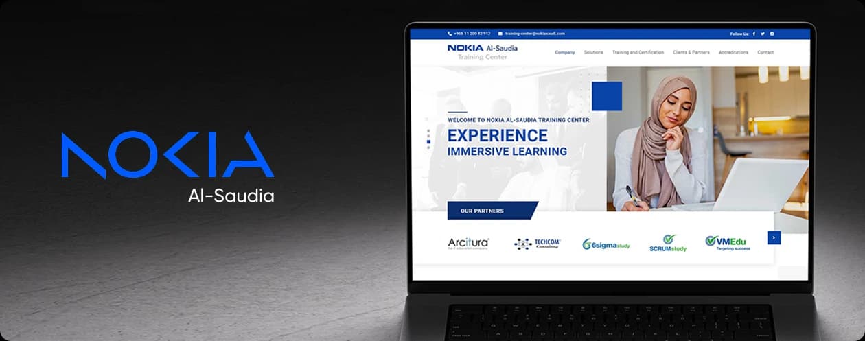 Nokia Al-Saudia — branded product showcase